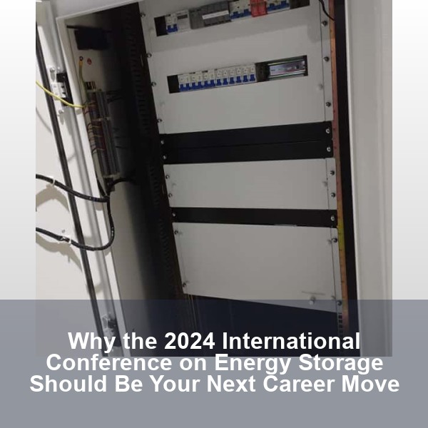 Why the 2024 International Conference on Energy Storage Should Be Your Next Career Move